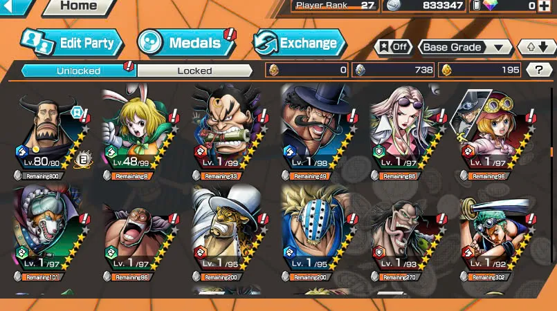 BR479-IOS+Android-Garp Full Boost+4 Ex(Kuzan+Snake+Yamato v2)+Good Medal+Support 149%+Rayleigh Max+Jabra Max+Young Ray Max+Katakuri Max+Koby+S-Bear+Pacifistar+Kuma