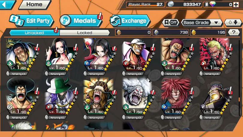 BR479-IOS+Android-Garp Full Boost+4 Ex(Kuzan+Snake+Yamato v2)+Good Medal+Support 149%+Rayleigh Max+Jabra Max+Young Ray Max+Katakuri Max+Koby+S-Bear+Pacifistar+Kuma