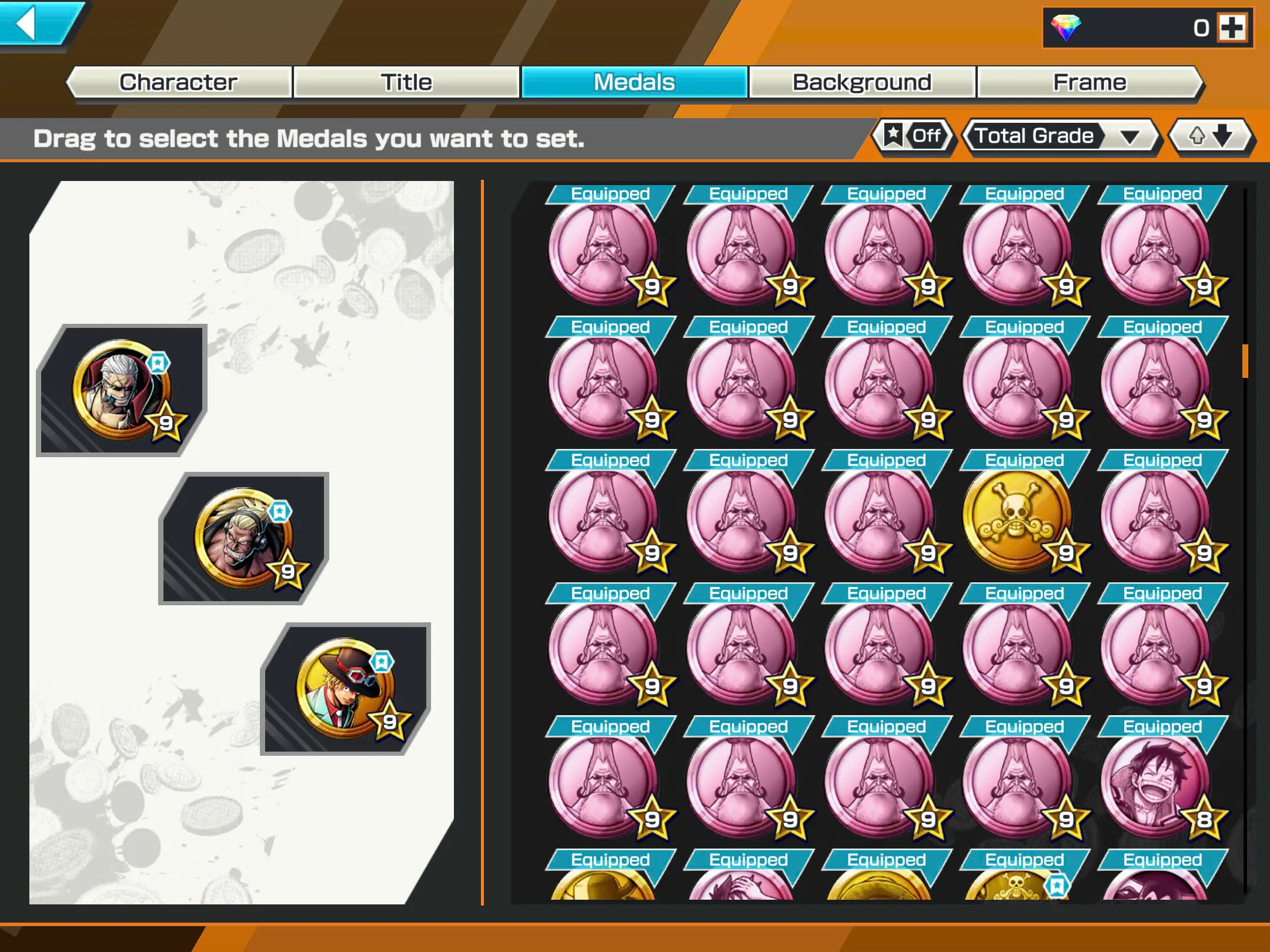 BR482-IOS+Android-Hyber Boost 43+5 Ex(Kuzan+Akainu+Luffy+White Beard+Shank v2)+Good Medal(Color Medal)+Support 162%+Bullet Max+Boa Max+Uta Max+Ulti Max+Sabo Stempede Max+Young Ray Max