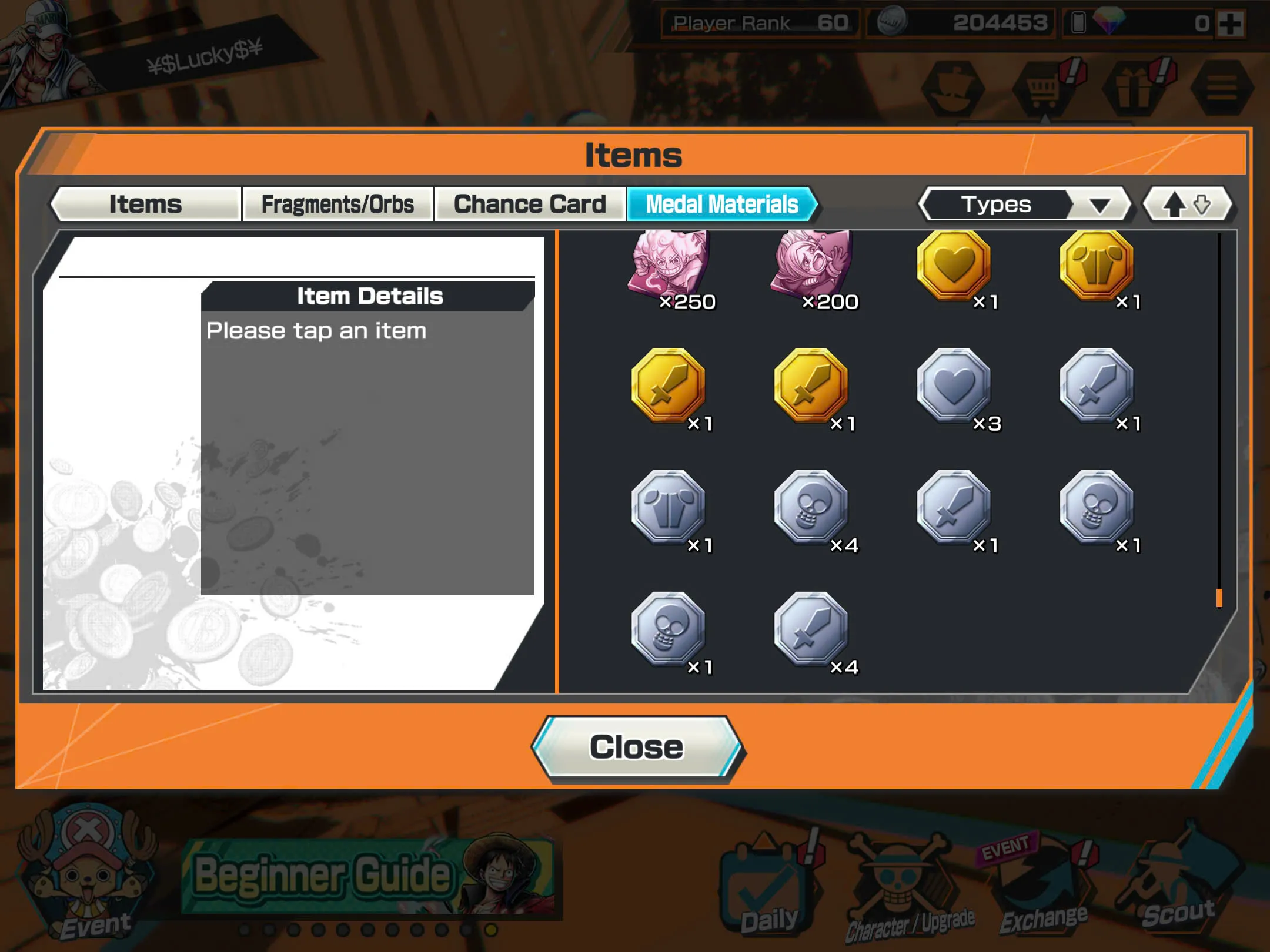 BR482-IOS+Android-Hyber Boost 43+5 Ex(Kuzan+Akainu+Luffy+White Beard+Shank v2)+Good Medal(Color Medal)+Support 162%+Bullet Max+Boa Max+Uta Max+Ulti Max+Sabo Stempede Max+Young Ray Max