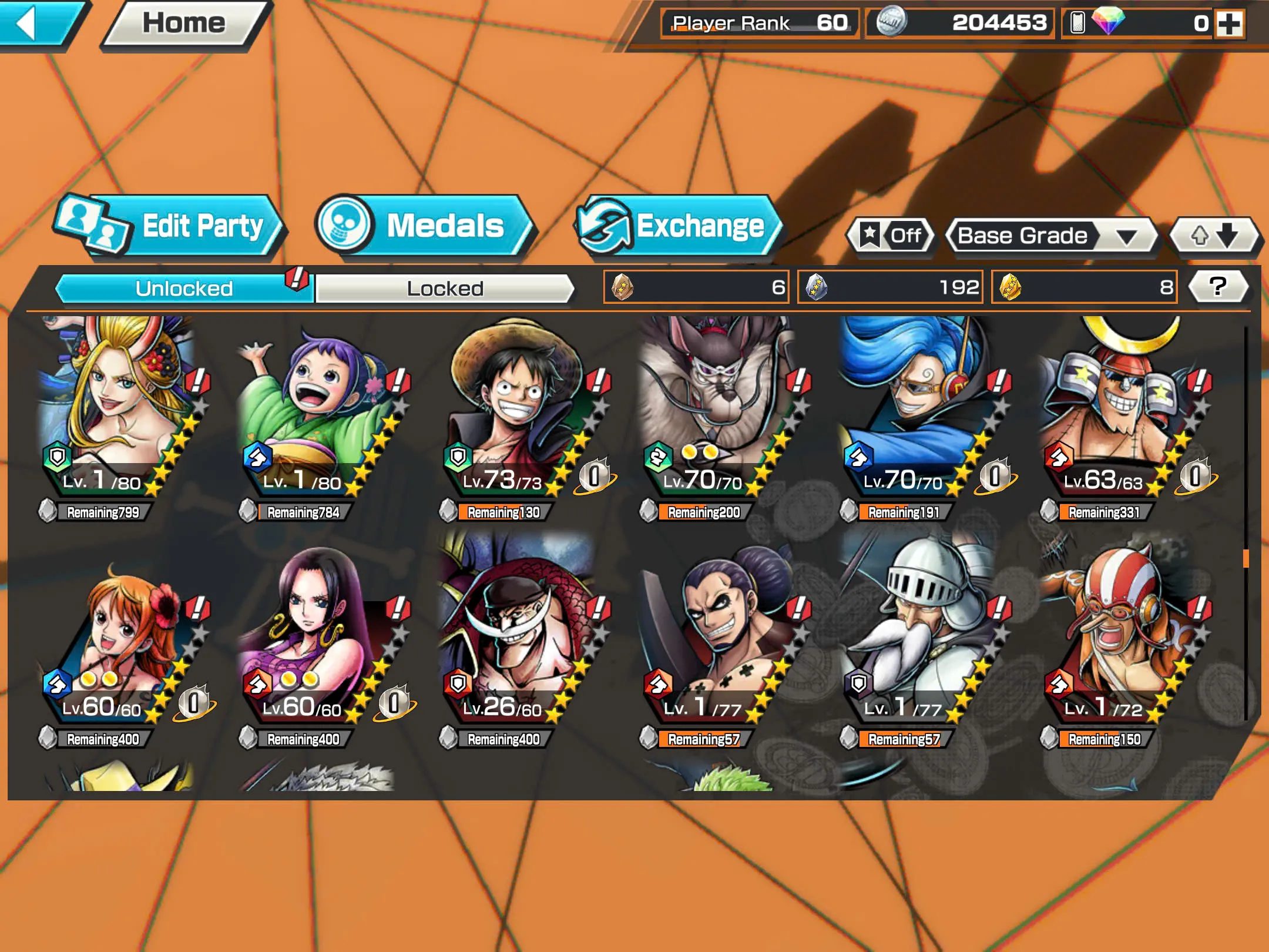 BR482-IOS+Android-Hyber Boost 43+5 Ex(Kuzan+Akainu+Luffy+White Beard+Shank v2)+Good Medal(Color Medal)+Support 162%+Bullet Max+Boa Max+Uta Max+Ulti Max+Sabo Stempede Max+Young Ray Max