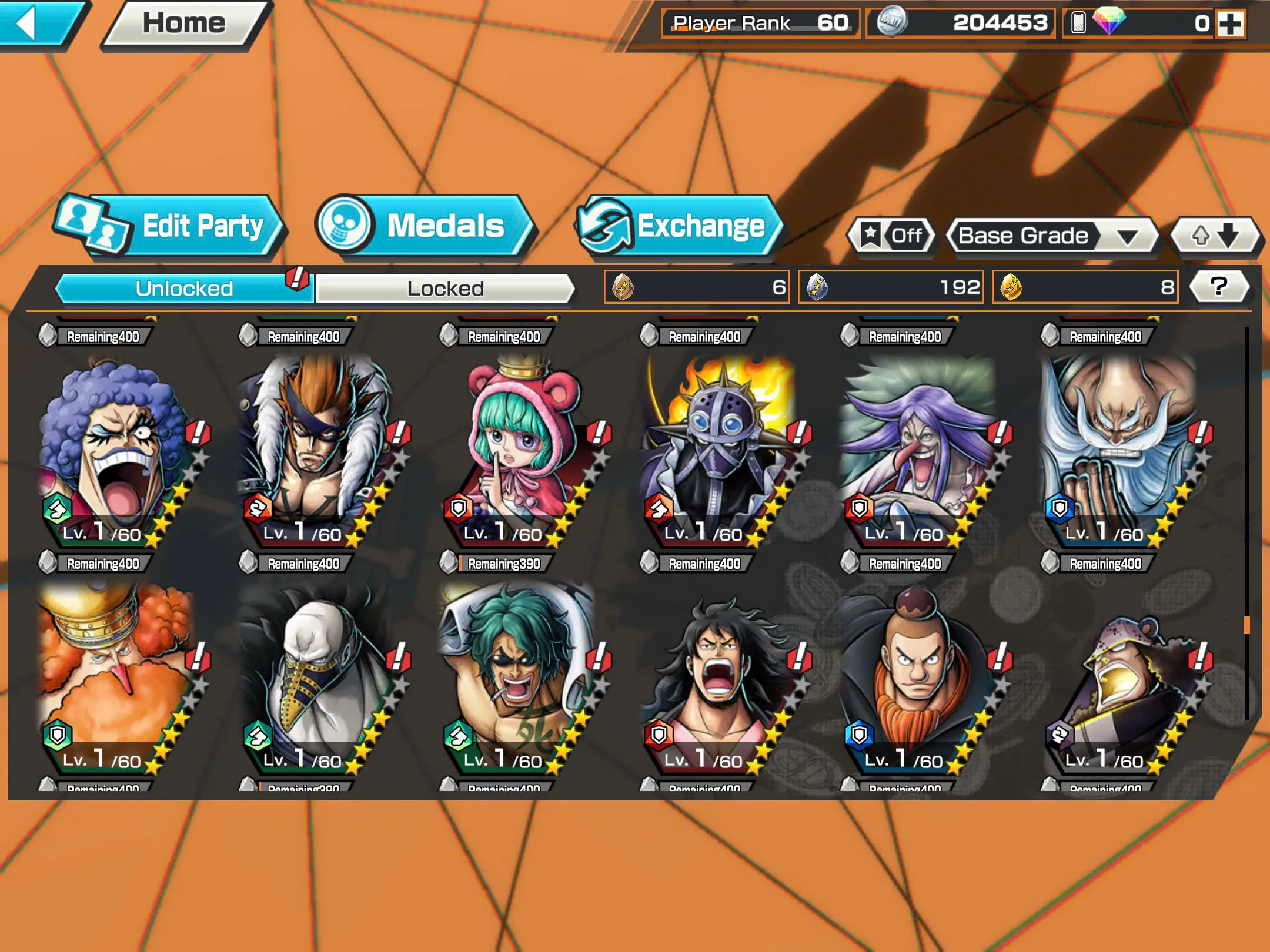 BR482-IOS+Android-Hyber Boost 43+5 Ex(Kuzan+Akainu+Luffy+White Beard+Shank v2)+Good Medal(Color Medal)+Support 162%+Bullet Max+Boa Max+Uta Max+Ulti Max+Sabo Stempede Max+Young Ray Max