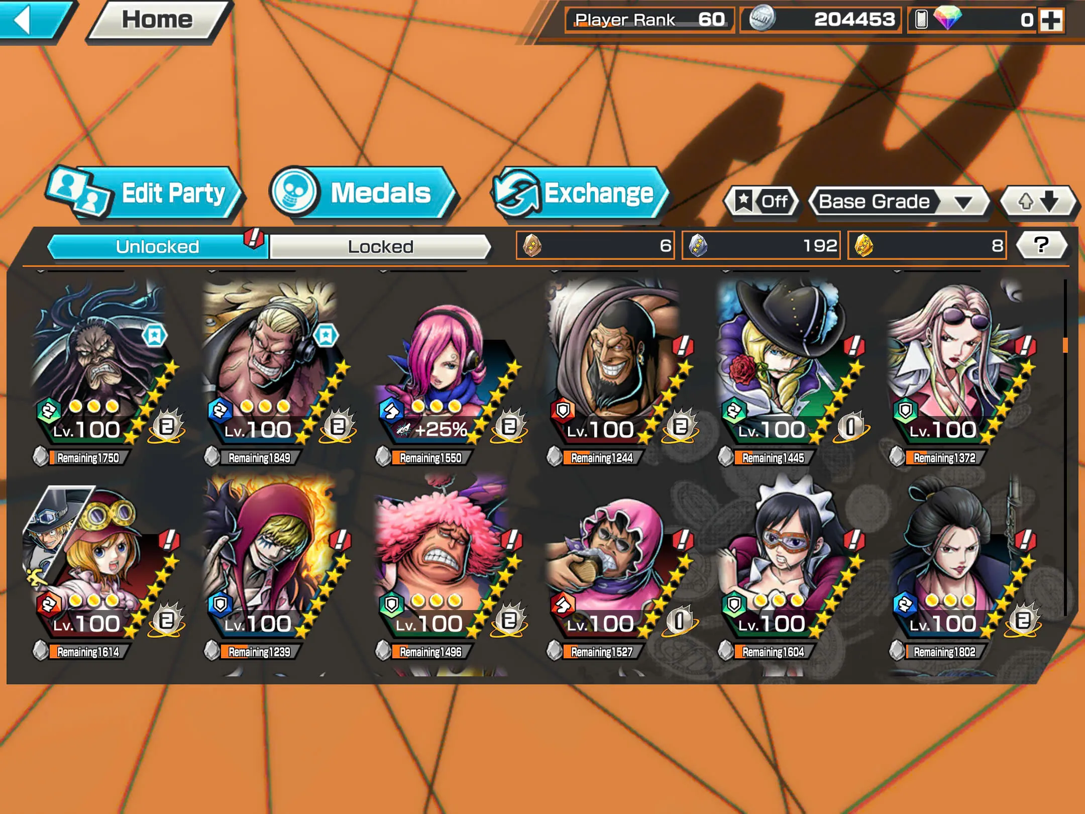 BR482-IOS+Android-Hyber Boost 43+5 Ex(Kuzan+Akainu+Luffy+White Beard+Shank v2)+Good Medal(Color Medal)+Support 162%+Bullet Max+Boa Max+Uta Max+Ulti Max+Sabo Stempede Max+Young Ray Max