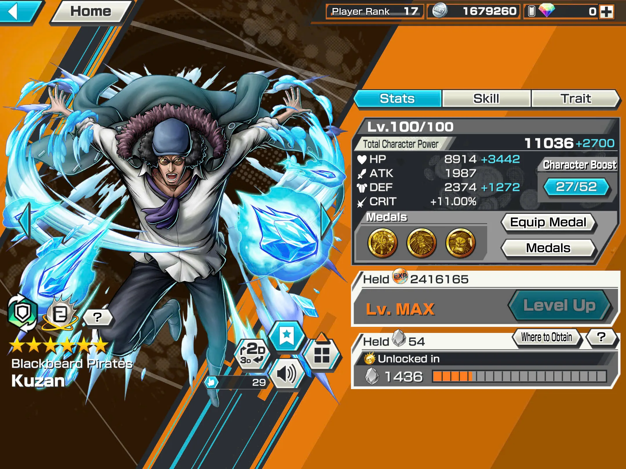 BR480-IOS+Android-5/4 Ex Meta Max(Garp+Sabo+Kuzan+Lucci+Kaido)+Good Medal+Nice Items+Koby+Yonji+Ichiji+S-Bear+Robin+Egghead Zoro+Egghead Luffy+Kalgara+Noland