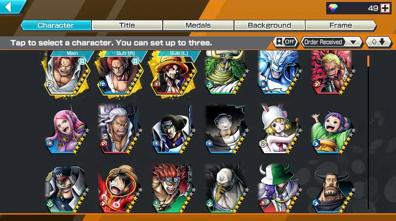 BR484-IOS+Android-Garp Full Boost 52/52+4 Ex(Shank v4+Akainu+Shank v2)+Good Medal+Kaku Max+Koby Max+Cracker Max+Shiryu v2+Sanji+Sentomaru v2+Egghead Luffy+Oden v2