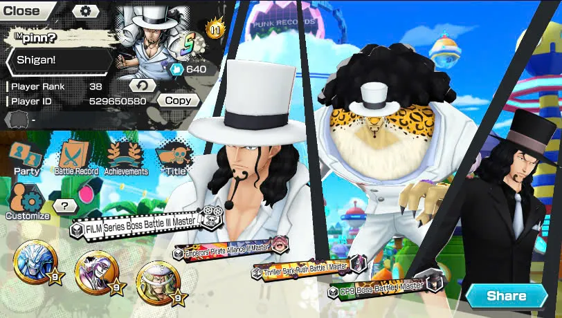 BR486-IOS+Android-Hyber 11-3 Ex Max 11k Power(Lucci+White Beard+Zoro)+Good Medal(Color Medal)+Support 153%+Carrot Boost 3+Rayleigh Max+Uta v3+Sasaki Max+Who Who+King+Egghead Zoro