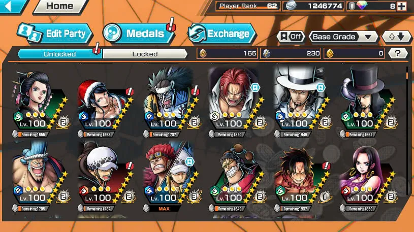 BR487-IOS+Android-Hyber Boost 68+Kid Law Full Boost+4 Ex Max 11K Power(Shank v4+Lucci+Luffy Gear 5)+Vip Medal+Support 163%+Uta Max+Ulti Max+Brook+S-Hawk+Rayleigh+Yasopp+Karasu+Noland+Sanji