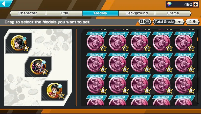 BR490-Android-Hyber Boost 66+490 Diamond RD+12 Ex(Zoro Full Boost+Kuzan+Lucci+Snake+Roger v1+Kaido+Gear 5+Roger v2+Luffy+Yamato v2+Kid Law+Shank v2)+Vip Medal+Support 165%+Many Bounty Festival Max+Strong Account