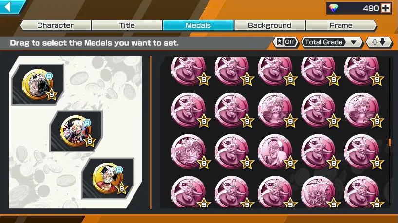 BR490-Android-Hyber Boost 66+490 Diamond RD+12 Ex(Zoro Full Boost+Kuzan+Lucci+Snake+Roger v1+Kaido+Gear 5+Roger v2+Luffy+Yamato v2+Kid Law+Shank v2)+Vip Medal+Support 165%+Many Bounty Festival Max+Strong Account