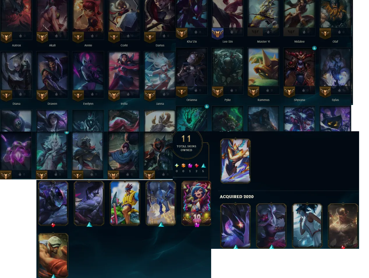 🔥LVL47 Platinum 4 0W/1L in Placements Handleveled💎11Skins⭐Name Changeable✅Recovery Info Included – Lifetime Ownership Guarantee