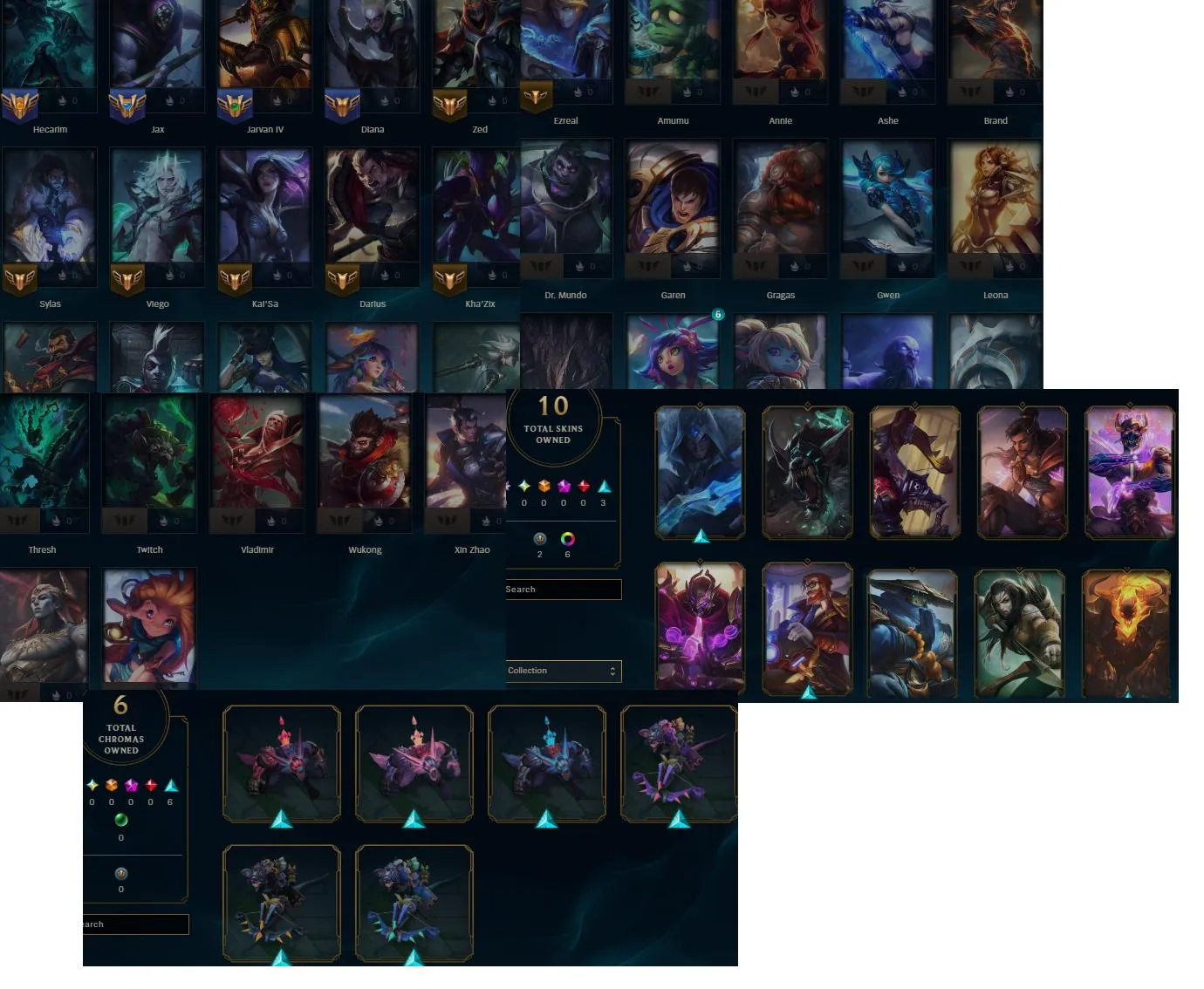 JUNGLE🔥LVL44 Master 85LP 75%WR Handleveled💎37Champs 10Skins✅Lifetime Ownership Guarantee - Never Taken Back