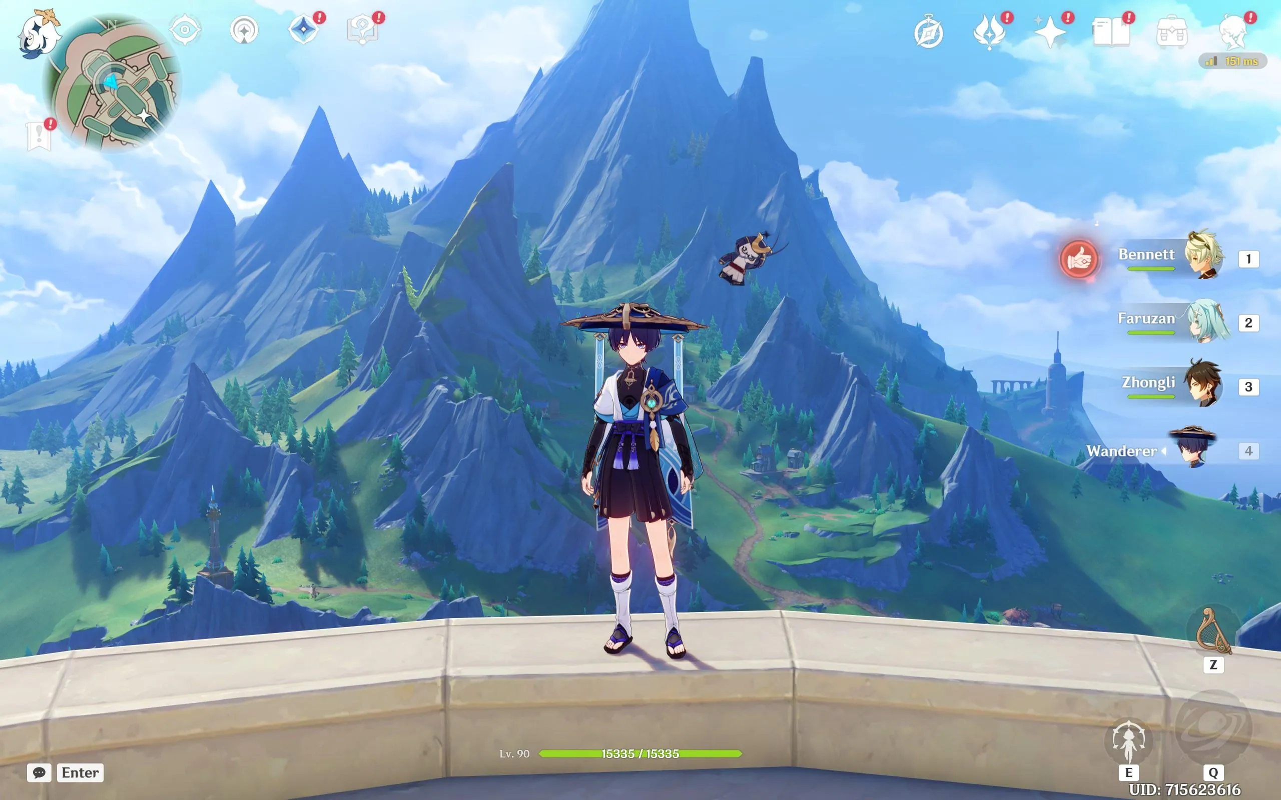 GI1184 AR57 Boosted Account – 13×5 star Raiden Shogun, Wanderer, Tartaglia, Kamisato Ayaka, Diluc C1, Keqing C1, Zhongli, Venti, Hu Tao + Jean & Barbara Skins