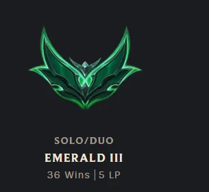 👑 EUW ⸱ Emerald 3 🎗️ S15 Split 1 ( NEW ) 💎 %67 WINRATE / DIAMOND MMR 🎀 TOP / RIVEN Main 🚀 38.6K B.E ❄️ High Quality LOL Account ⭐ Warranty ✨ Full Access ⌛ Instant Delivery 📧 Mail Changeable 📷 Check Photos