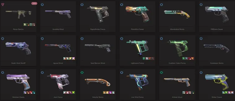 18 SKINS+RECON SPECTRE+VENDETTA GHOST+RAGNAROCKER FRENZY+PISTOLINHA CLASSIC+WUNDERKIND SHORTY+FIRE/ARM CLASSIC+DEATH WISH SHERIFF+JIGSAW GHOST+SOUL SILENCER GHOST+| EU | RANKED READY |  17 AGENTS | FULL ACCESS | SCREENSHOTS INSIDE